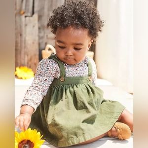 NWT Baby Organic Cotton Corduroy Skirtall size 24M